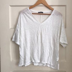 Linen Crop Top